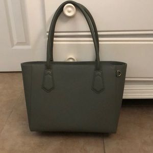 Dagne Dover Classic Tote Bag in Olive Green